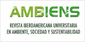Gráfica alusiva a AMBIENS. Revista Iberoamericana Universitaria en Ambiente, Sociedad y Sustentabilidad.